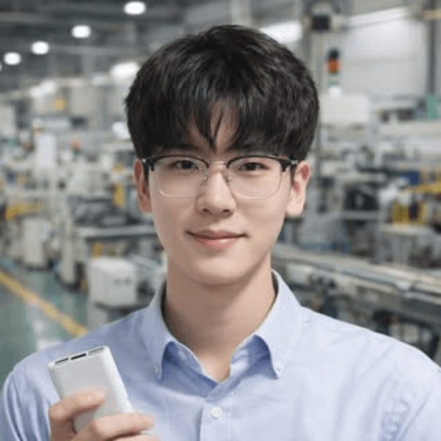Akhxin product advisor in the factory