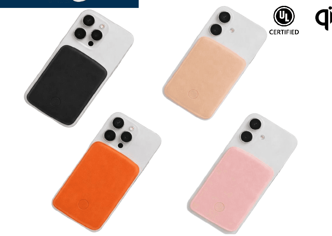 T33B Qi2 power bank color range